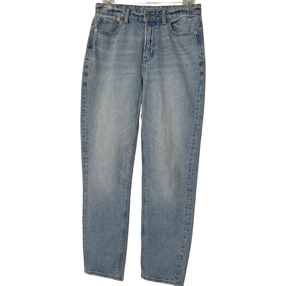 American Eagle High Rise Mom Jeans | 0 Short - Picture 1 of 7